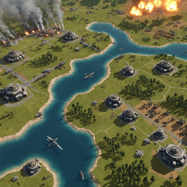 Comment un jeu de stratégie en temps réel peut-il mêler intelligemment les conflits historiques et futuristes ?